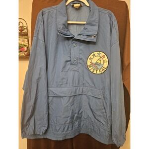 Vintage 80s 90s Mistral Jacket Windbreaker Pullover Size‎ M